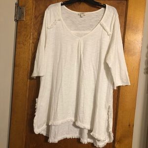White umgee tunic